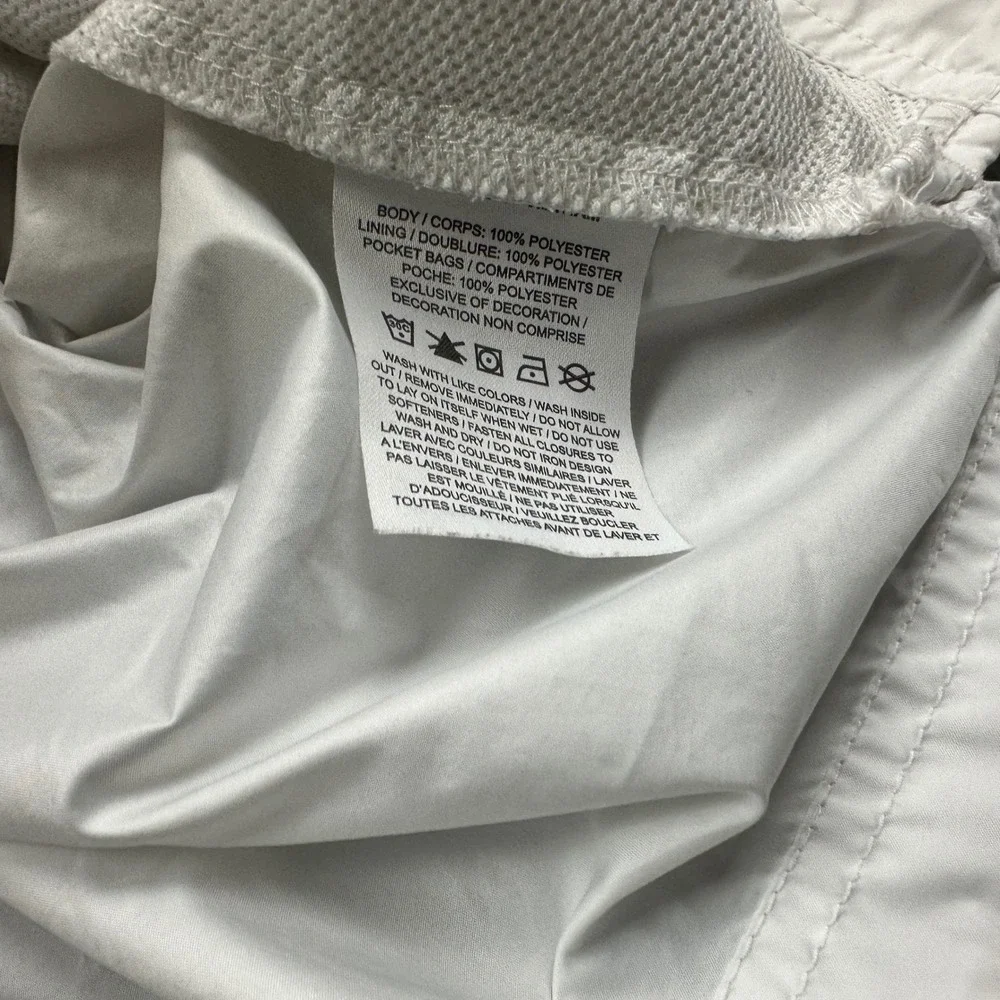 Nike Womens Windrunner Hooded Windbreaker Jacket Purple White Size XL